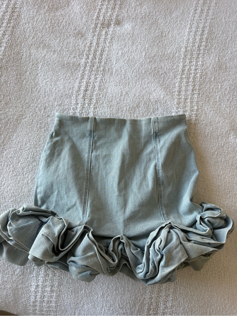Denim Mini Skirt